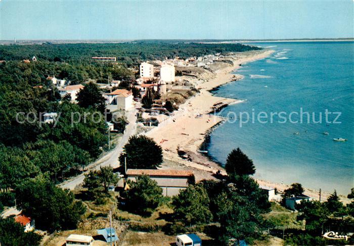 Jard-sur-Mer La plage vue aérienne
