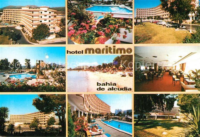 Puerto de Alcudia Hotel Maritimo Restaurant Swimming Pool Strand