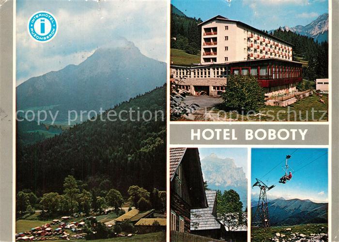 Vratna Hotel Boboty Sessellift Campingplatz Mala Fatra