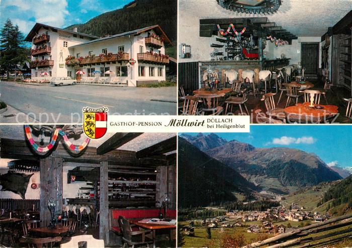 Doellach Kaernten Gasthof Pension Moellwirt Panorama Alpen