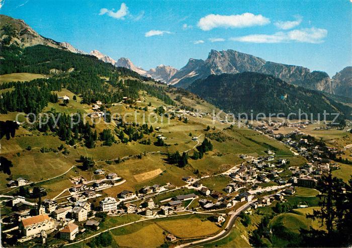 St Christina Panorama Groednertal Dolomiten