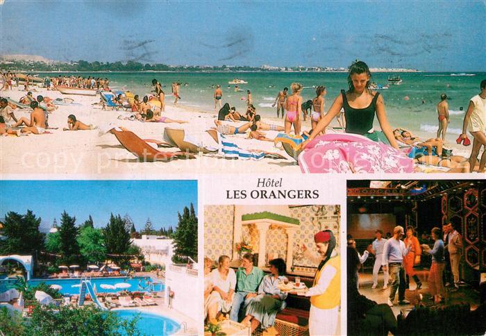 Hammamet Hotel Les Orangers Swimming Pool Strand