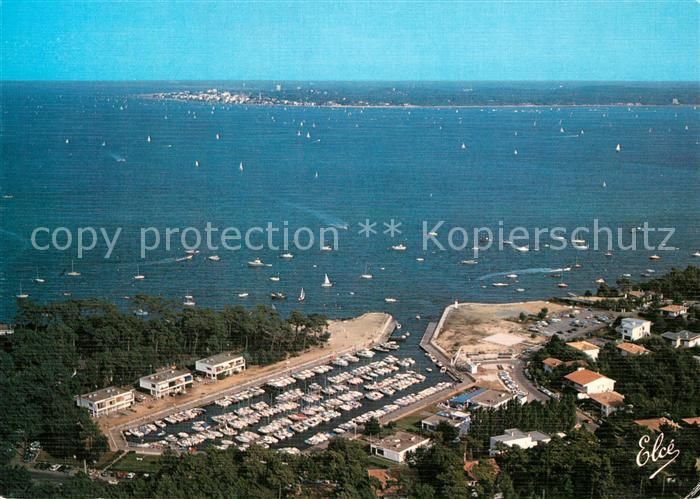 La Vigne Port de plaisance Bassin d_Arcachon vue