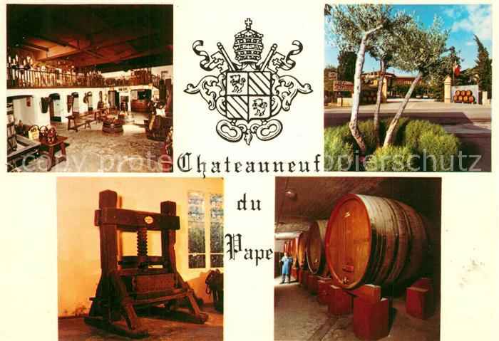 Chateauneuf-du-Pape Pere Anselme Pressoir du 16e siècle Musee