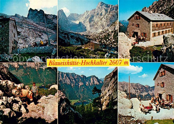 Blaueishuette Berchtesgaden Berghaus Gebirgspanorama Berchtesgadener Alpen