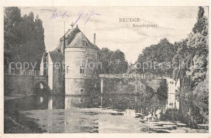 Bruges BRUGGE Belgie Smedepoort