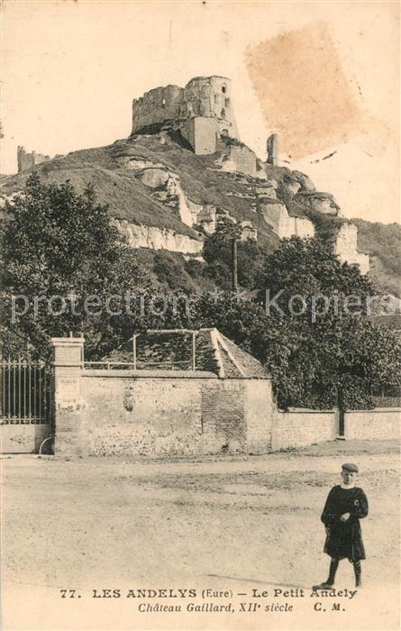 Les Andelys Le Petit Andely Chateau Gaillard XII