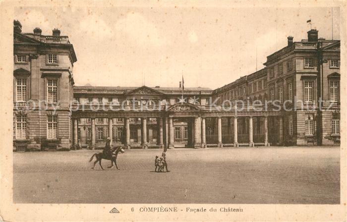 Compiegne Oise Facade du Chateau