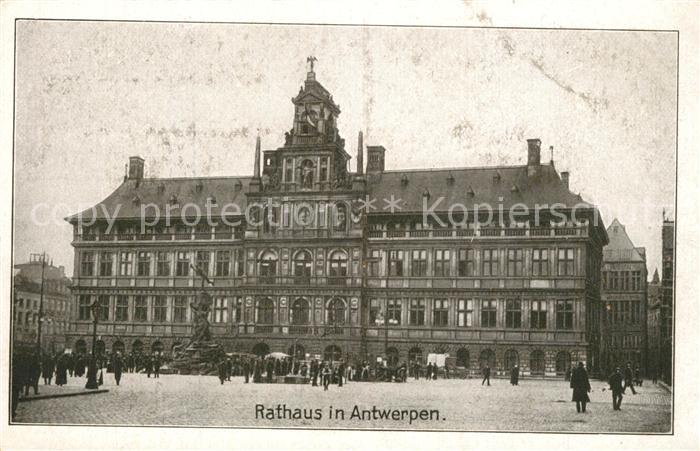 Antwerpen Anvers Rathaus