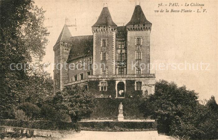 Pau 64 Chateau Basse Plante