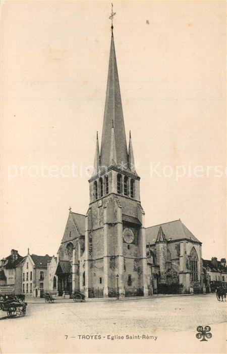 Troyes Aube Eglise Sint Remy