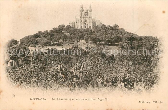 Hippone Tombeau Basilique Saint Augustin