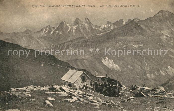 Allevard les Bains Isere Les Aiguilles d Arves