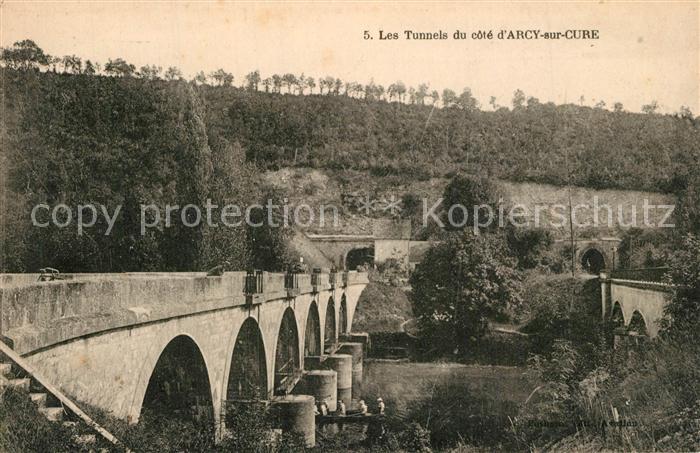 Arcy-sur-Cure Yonne Tunnels