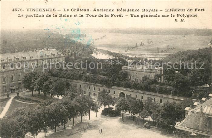 Vincennes Chateau Residence Royale pavillon Reine