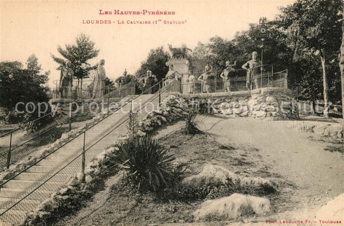 Lourdes Hautes Pyrenees Le Calvaire Station