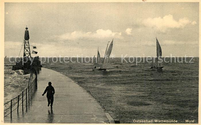 Warnemuende Ostseebad Segelboote