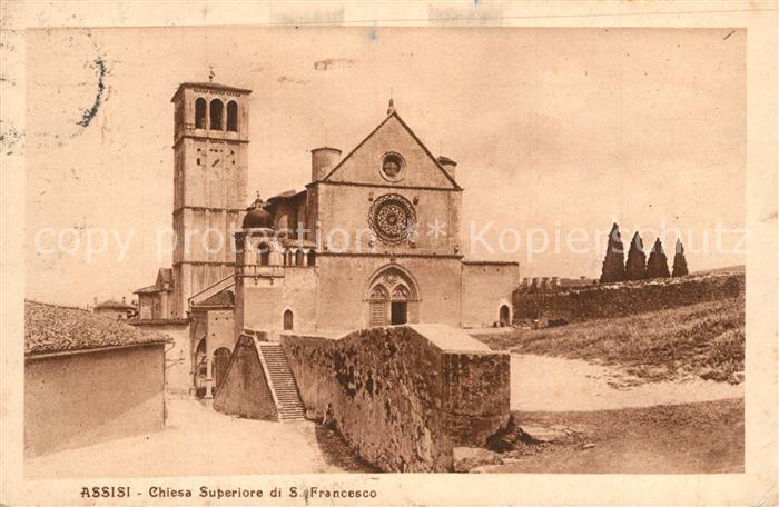Assisi Umbria Chiesa Superiore di San Francesco