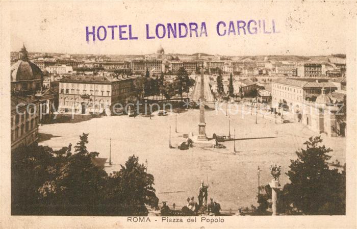 Roma Rom Piazza del Popolo