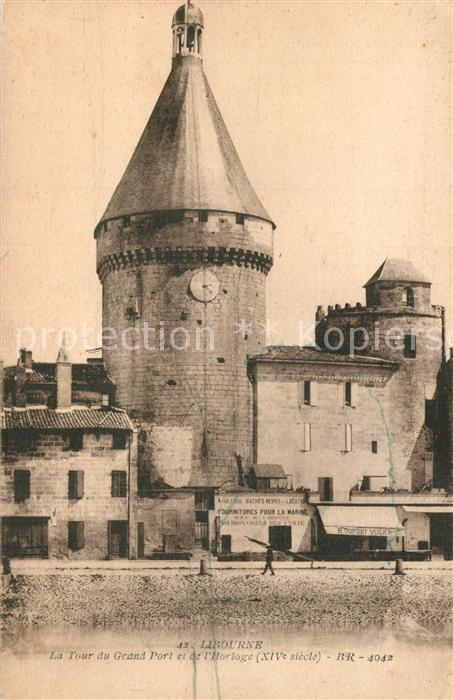 Libourne Tour de Grand Port Horloge