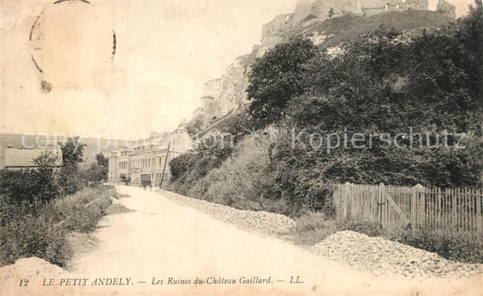 Le Petit Andely Ruines du Chateau Gallard