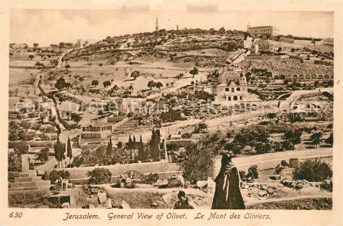 Jerusalem Yerushalayim Panorama Olivet