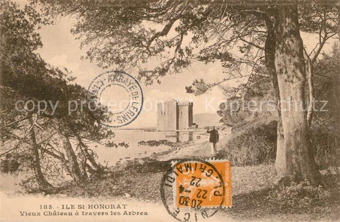 Ile Saint-Honorat Alpes Maritimes Chateau