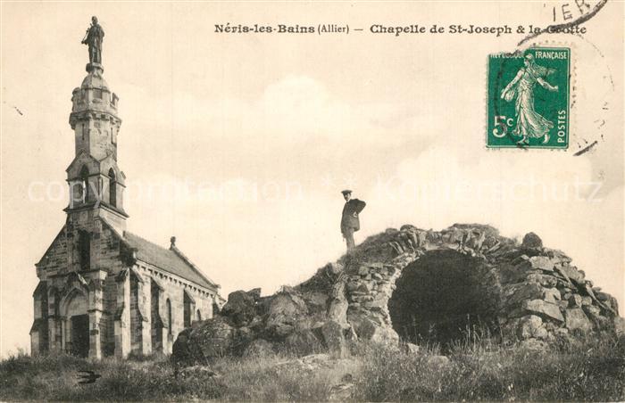 Neris-les-Bains Chapelle de Saint Joseph la Grotte