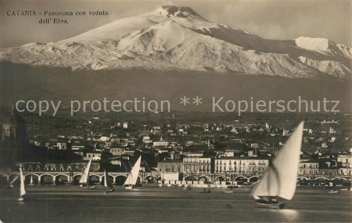 Catania Panorama Etna