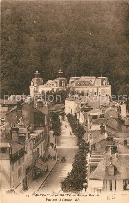 Bagneres-de-Bigorre Avenue Carnot Casino