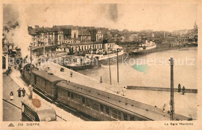 Dieppe 76 Hafen Panorama