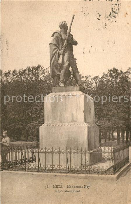 Metz  57 Moselle Monument Ney