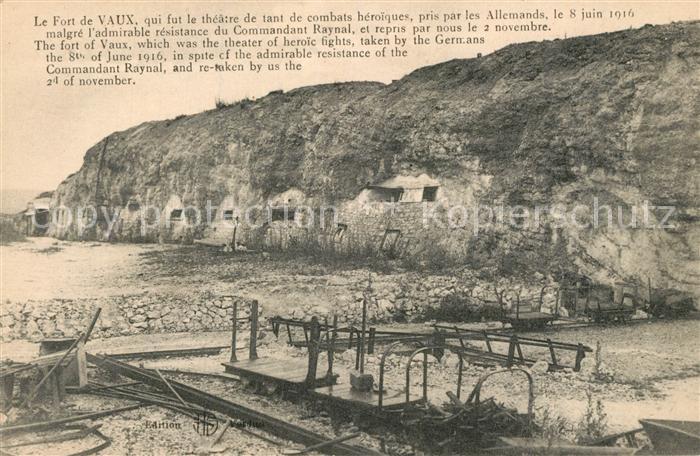 Verdun Meuse Fort de Vaux