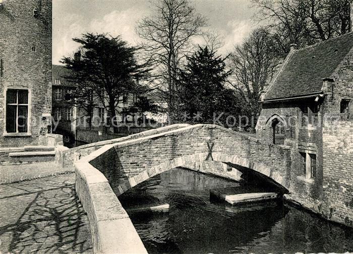 BRUGGE Bruges Belgie Sankt Bonifatius Bruecke