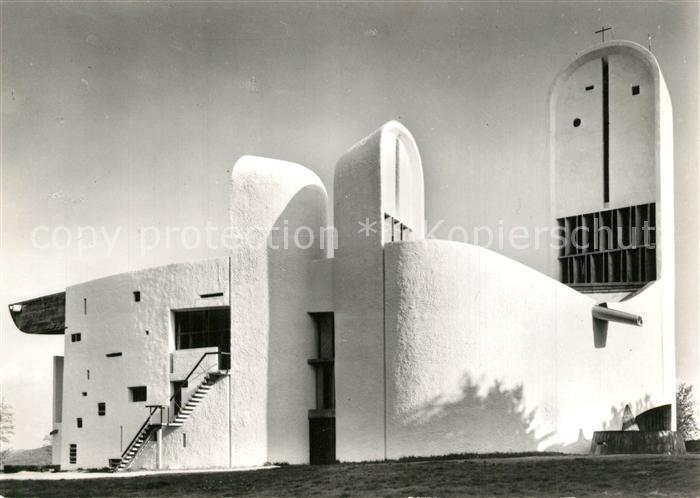 Ronchamp Haute Saone Chapelle de Notre Dame