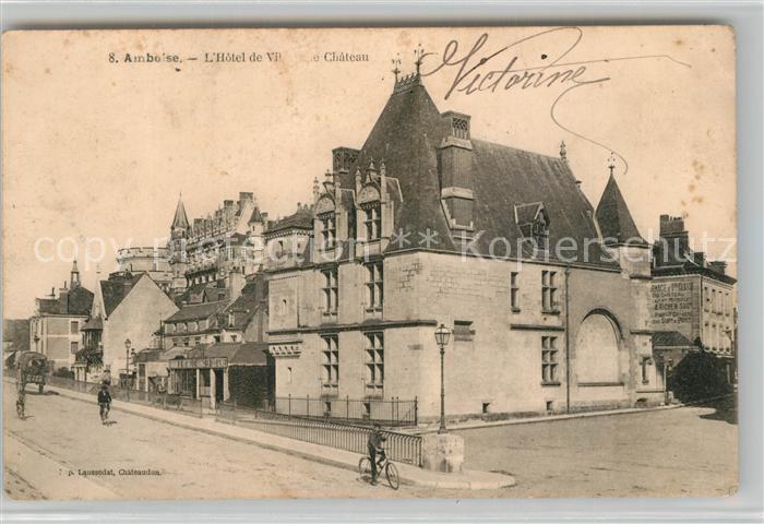 Amboise Hotel de Ville Chateau
