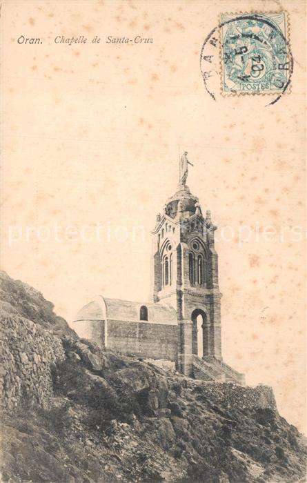 Oran Algerie Chapelle de Santa Cruz