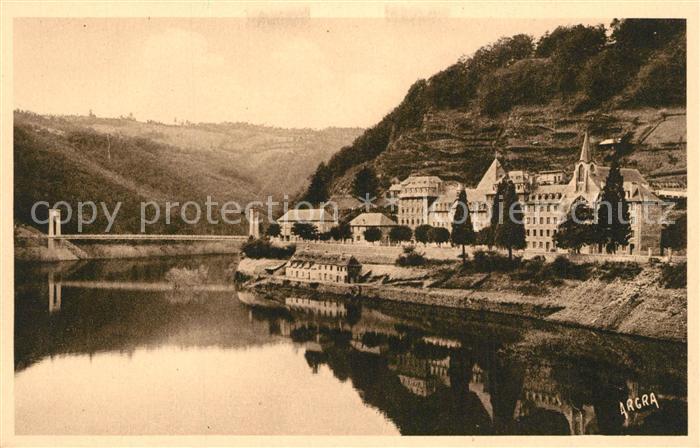 La Deveze Barrage de Sarrans Hospice des incurables Vallee de la Truyere