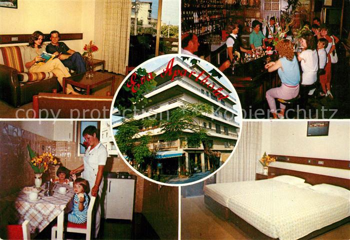 Rhodes Rhodos Greece Eva Aparthotel