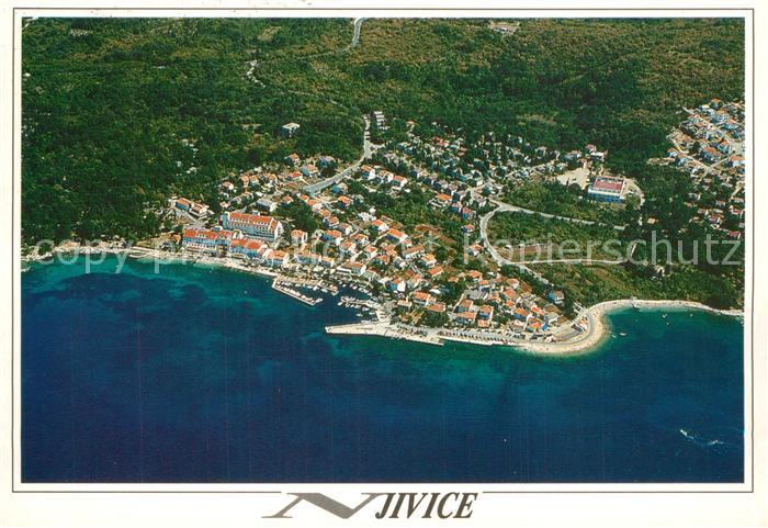 Njivice Fliegeraufnahme