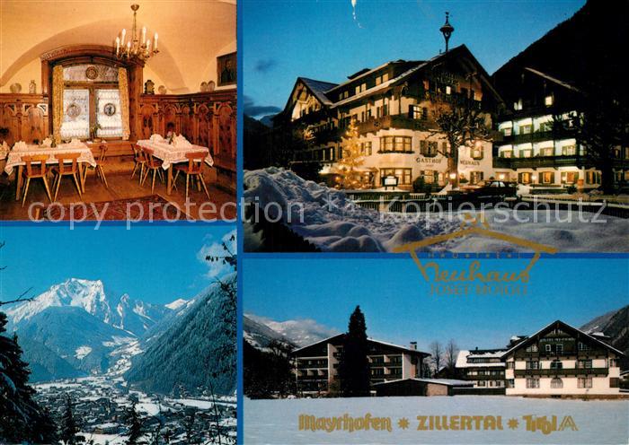 Mayrhofen Zillertal Hotel Neuhaus Panorama Zillertaler Alpen