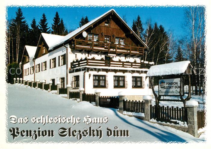 Jesenik Penzion Slezsky Dum Das Schlesische Haus im Winter