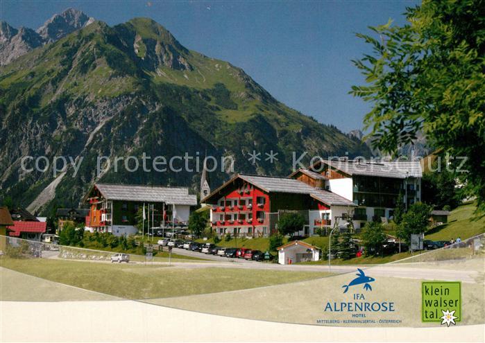 Mittelberg Vorarlberg Hotel Alpenrose
