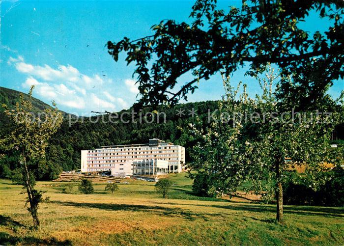 Waldkirch Breisgau Herz- und Kreislaufklinik Landschaftspanorama Schwarzwald