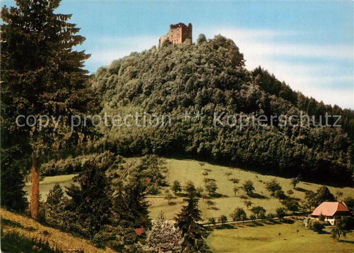 Lahr Baden Burgruine Hohengeroldseck Schwarzwald