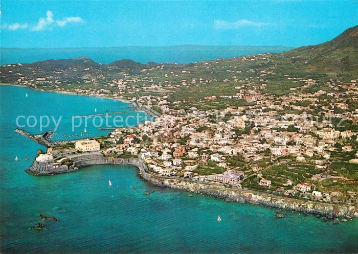 Forio d Ischia Panorama dall aereo