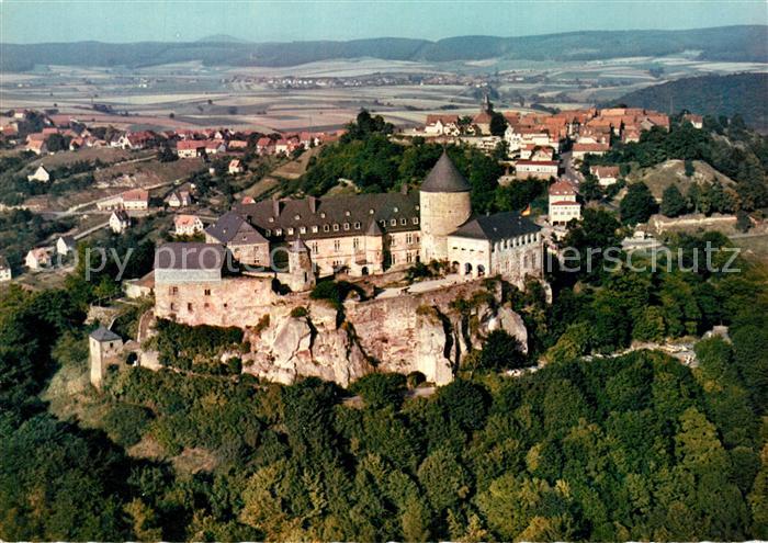 Waldeck Edersee Schloss Fliegeraufnahme
