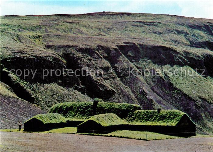 Thjorsardalur Island Farm Landschaftspanorama