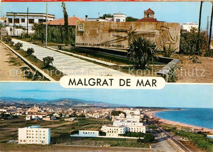 Malgrat de Mar Ferienanlage Hotels Kuestenpanorama Strand