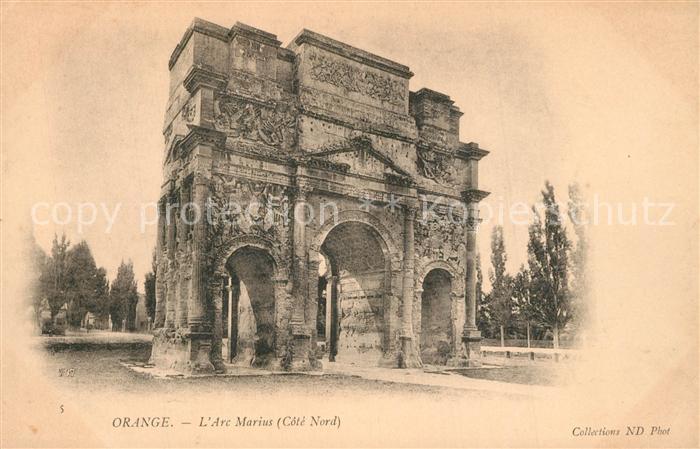 Orange Vaucluse Arc Marius